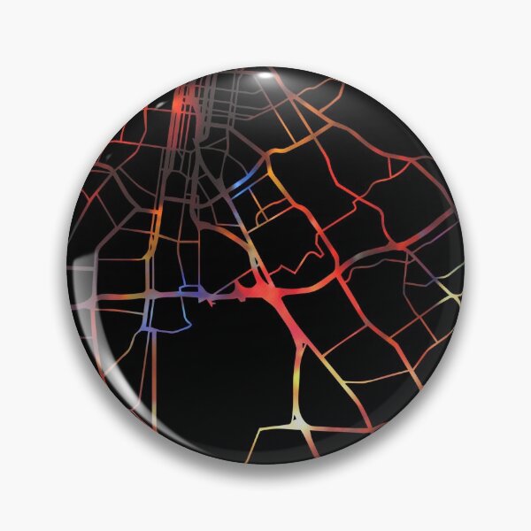 Item preview, Louisville City Street Map Dark Mode designed and sold by map-lover.