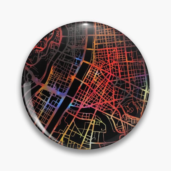 Item preview, Lyon City Street Map Dark Mode designed and sold by map-lover.