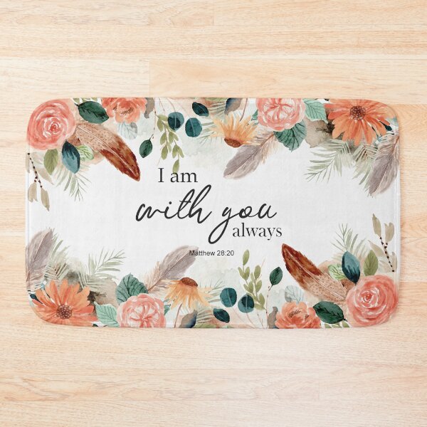 Item preview, I am with you always designed and sold by della95.