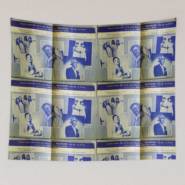 Item preview, Hollywood Variety Revue, 1948, Souvenir Program, African American designed and sold by Vintaged.