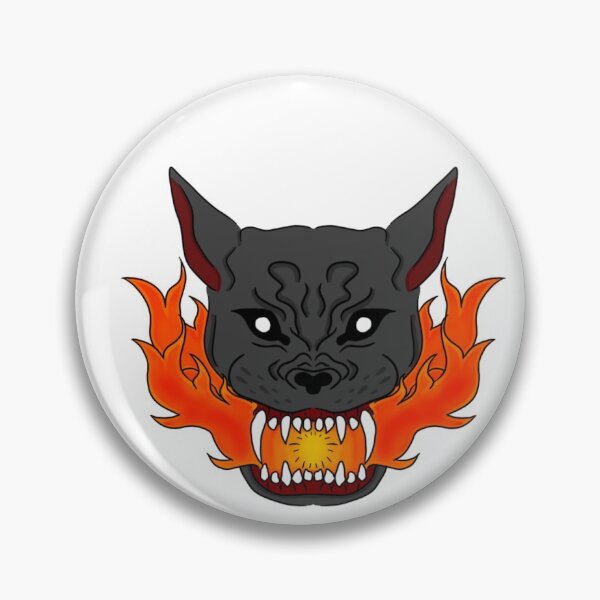 Item preview, Dog a flames designed and sold by SpyderDie.