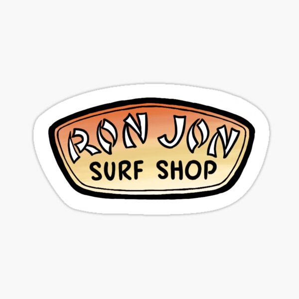 ron jon logo Sticker
