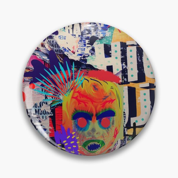 Item preview, Vivid Collage Art Poster designed and sold by Swooncake Press.
