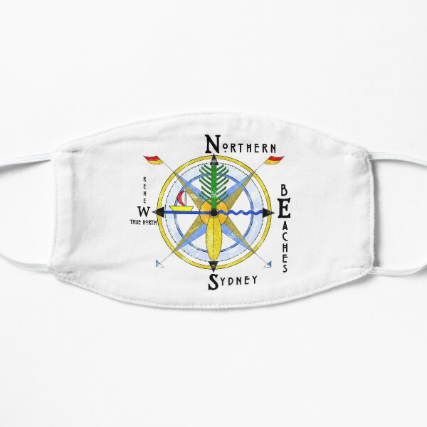 Northern Beaches Sydney Flat Mask