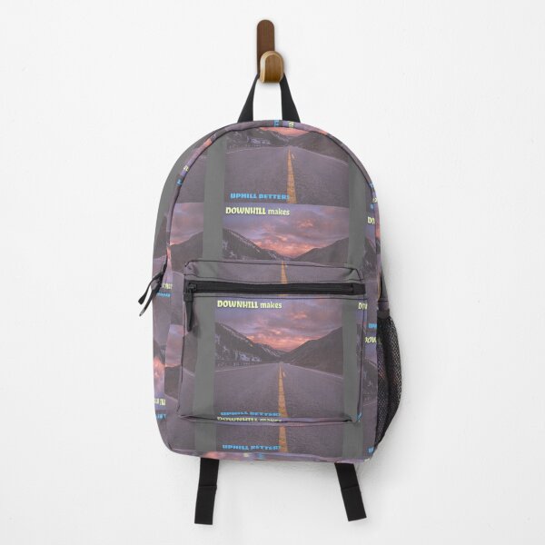 Item preview, DownHILL makes UPHILL BETTER! designed and sold by Right Passage.