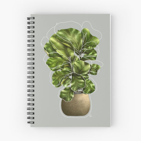 Item preview, Ficus Iyrata Illustration  designed and sold by ForLoveofLilies.
