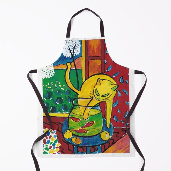 Item preview, Matisse-like cat designed and sold by evelyn-at-work.