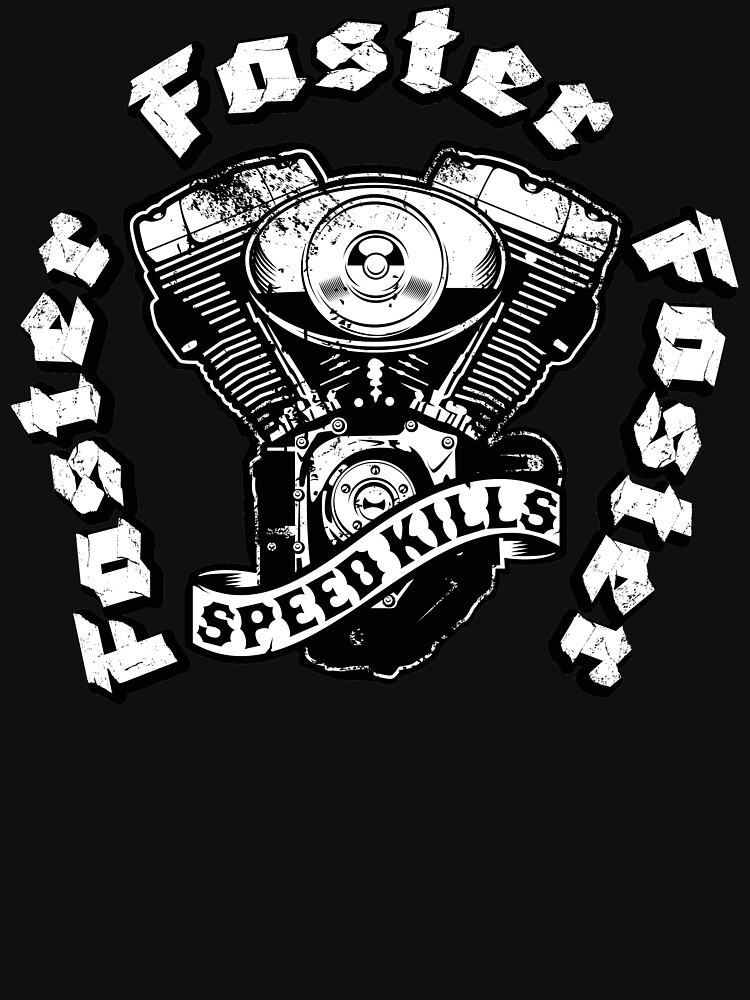 Faster, Faster, Faster! Speed kills Motorcyle by OrganicGraphic