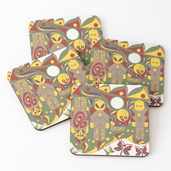 Item preview, atlante brick alien in soccer team ecopop pattern designed and sold by jorgelebeau.