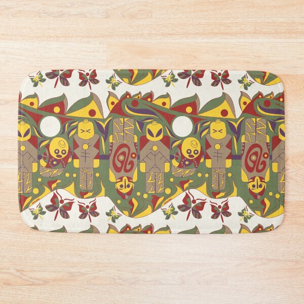 Item preview, atlante brick alien in soccer team ecopop pattern designed and sold by jorgelebeau.