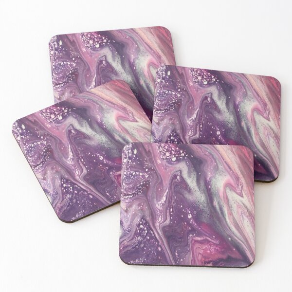Item preview, Karen's Abstract Waves Of Lavender, Purple And White designed and sold by Trendi61.
