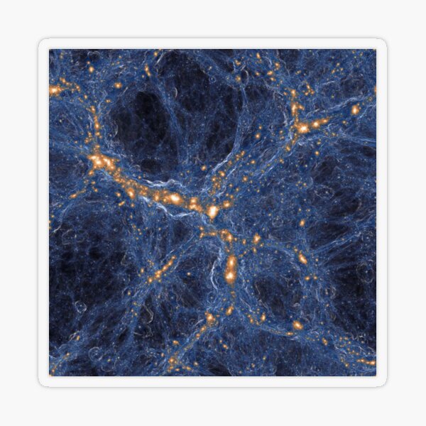 Our Home Supercluster, Laniakea, supercluster of galaxies Transparent Sticker