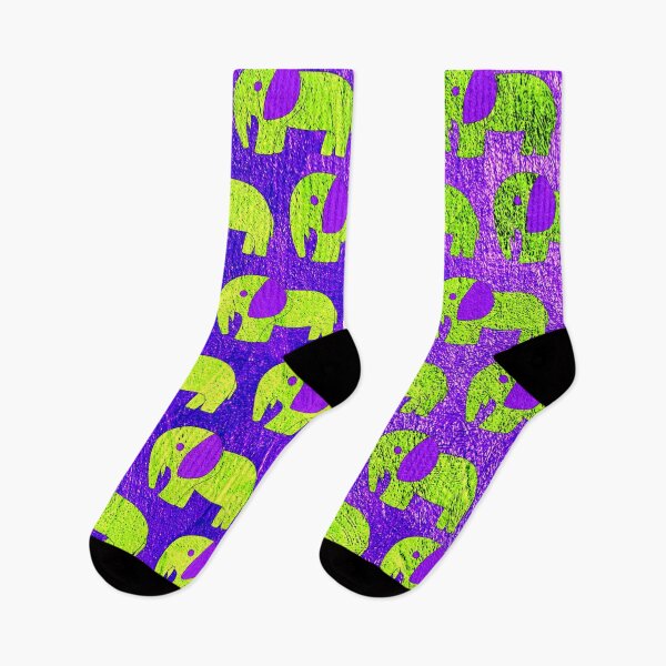 Item preview, boho elephant in safari pattern ecopop designed and sold by jorgelebeau.