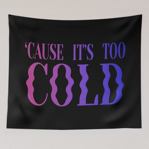 Item preview, 'Cause It's Too Cold - Bi Flag - Black designed and sold by thatistt.