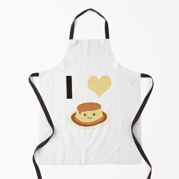 Item preview, I Love Flan Cute Kawaii Flan designed and sold by Hedgie Designs.