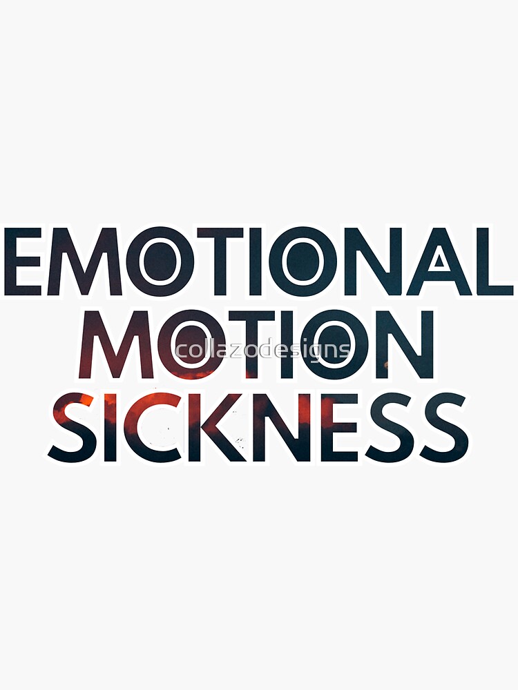 "Emotional Motion Sickness Phoebe Bridgers Music" Sticker for Sale by