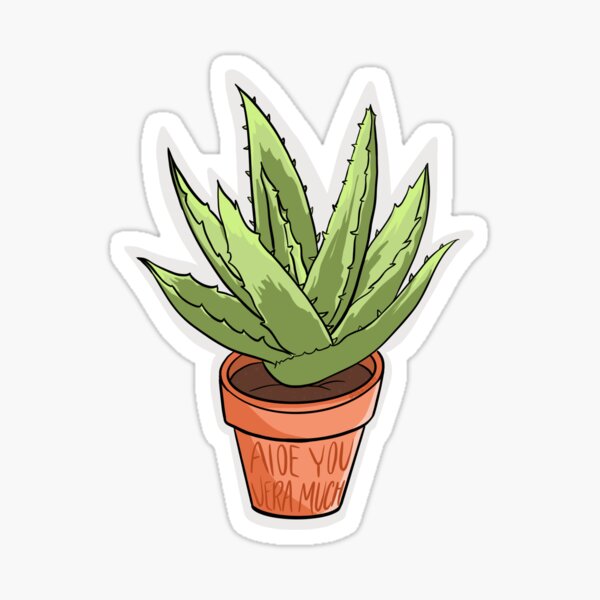 ALOE YOU VERA MUCH! Sticker