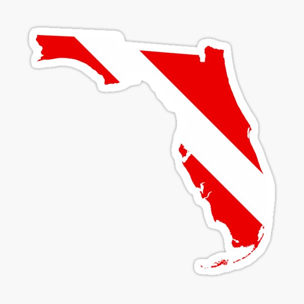 Item preview, Florida State Dive Flag designed and sold by J-Bat.