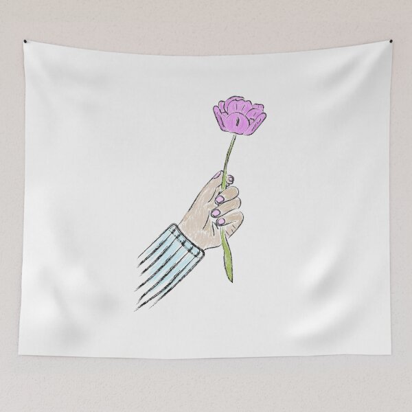 Item preview, Hand Holding on Flower designed and sold by Gabrielle Freitas.