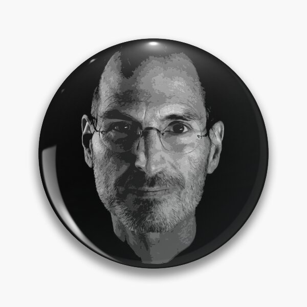 Item preview, Steve Jobs Black & White Artwork designed and sold by ted-sexington.