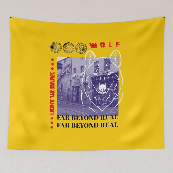 Item preview, Light Vs Dark | Wolf Far Beyond Real designed and sold by AladdinMktgs.