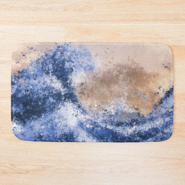 Item preview, The Great Wave Inspired Abstract Painting designed and sold by onicon.
