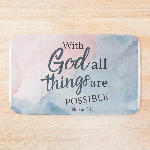 Item preview, With God all things are possible designed and sold by della95.