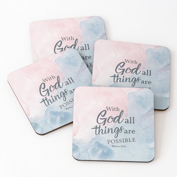 Item preview, With God all things are possible designed and sold by della95.