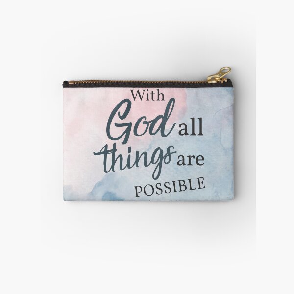 Item preview, With God all things are possible designed and sold by della95.