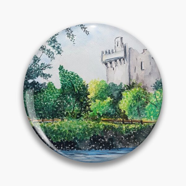 Item preview, Watercolor Medieval Castle designed and sold by Paoanne.