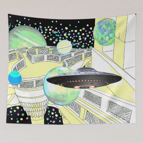 Item preview, Estación de acoplamiento OVNI designed and sold by Judi Parsell.