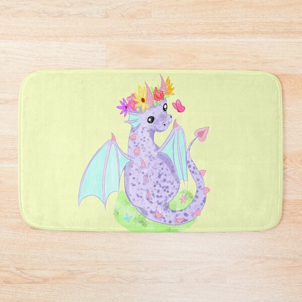 Item preview, Flower Crown Dragon  designed and sold by fooxdoog.