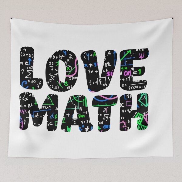 Item preview, Love Math, Math teachers gifts. designed and sold by paulo silveira.