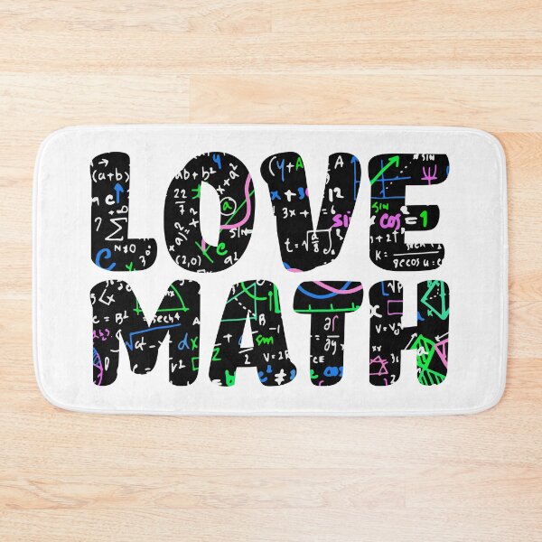 Item preview, Love Math, Math teachers gifts. designed and sold by paulo silveira.