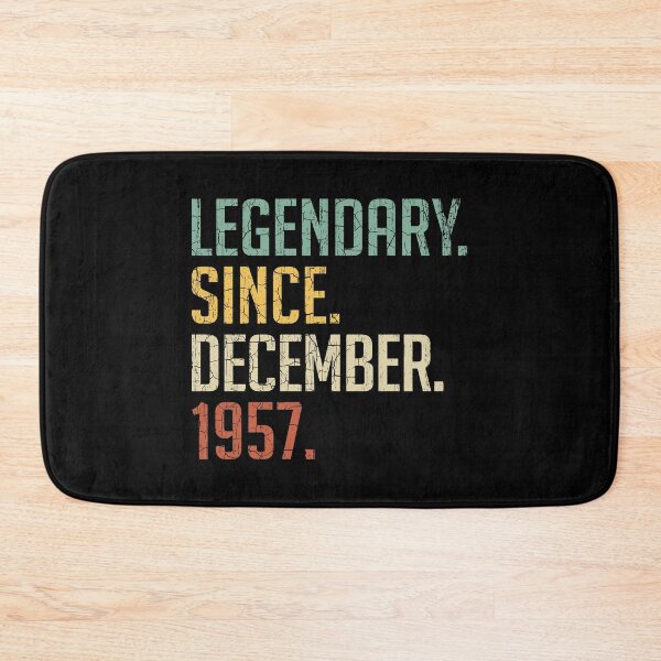 Item preview, Legendary Since December 1957 63rd Birthday Gift 63 Years Old Vintage December 1957 designed and sold by Takatv.