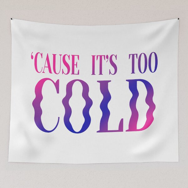 Item preview, 'Cause It's Too Cold - Bi Flag - White 2 designed and sold by thatistt.