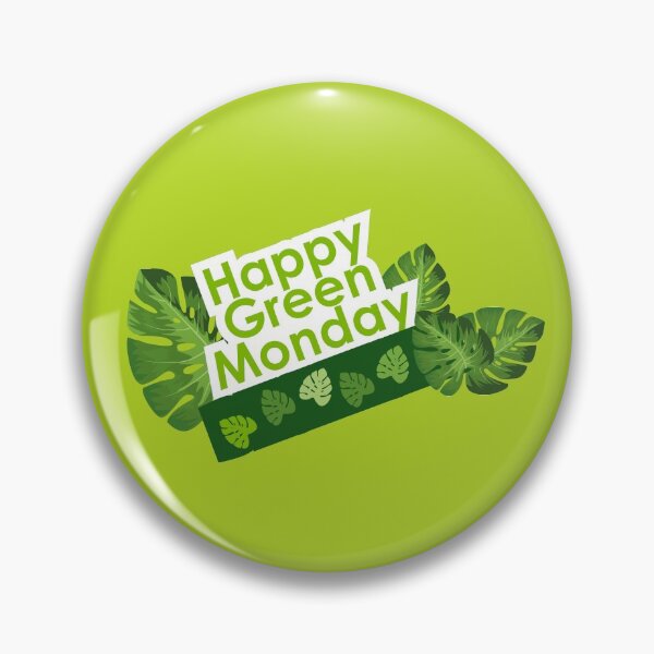 Item preview, Happy leaves deco - Green Monday designed and sold by thewishdesigns.