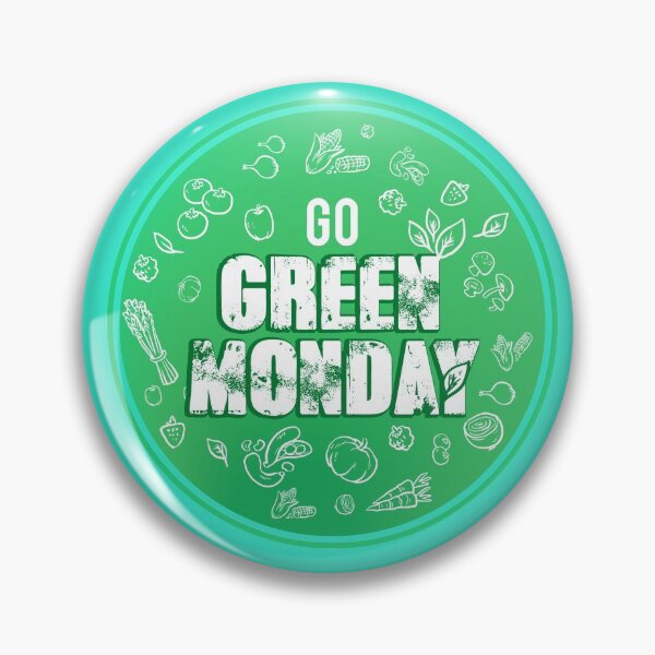 Item preview, Go eat healthy - Green Monday designed and sold by thewishdesigns.