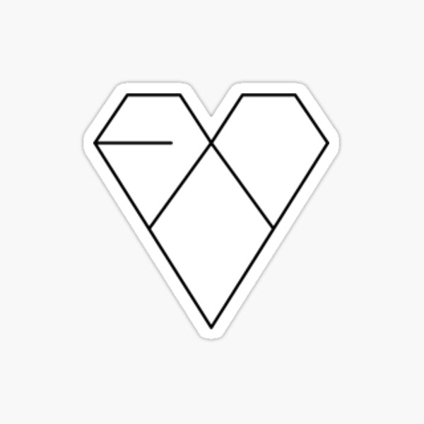 exo sticker by autumnleafe redbubble