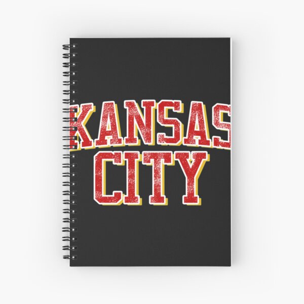 Kansas City-KC Football Spiral Notebook