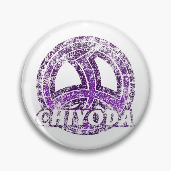 Item preview, Chiyoda Ward of Tokyo Japanese Symbol Distressed Anime Style designed and sold by PsychicCatStore.