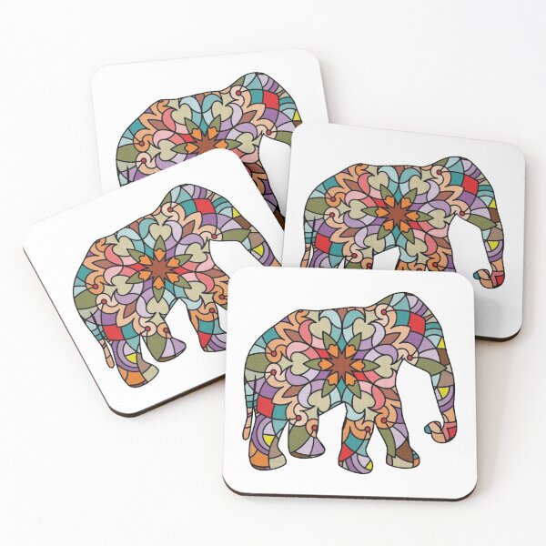 Artikelvorschau, Spiritueller Mandala-Elefant, Ganesh Chaturthi entworfen und verkauft von Spiritualish.