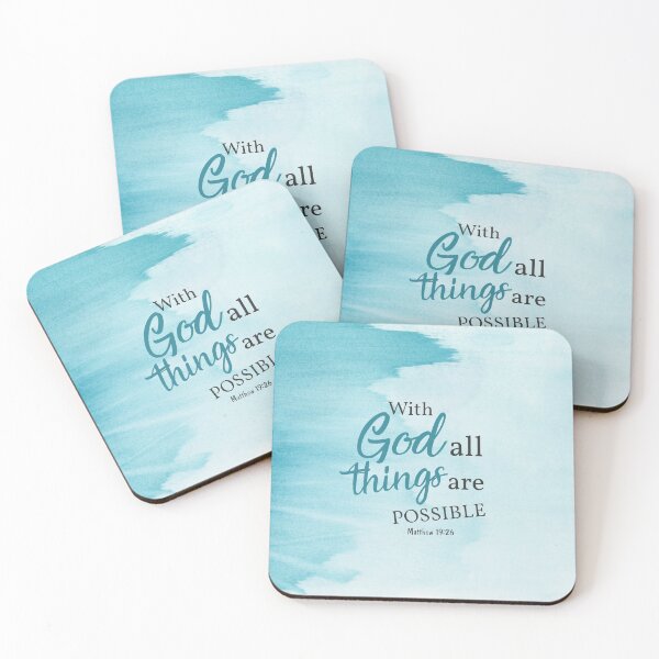 Item preview, With God all things are possible designed and sold by della95.