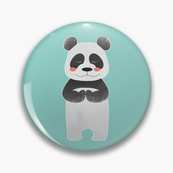 Item preview, Little Prayer Panda in his Bamboo Forest designed and sold by thewishdesigns.