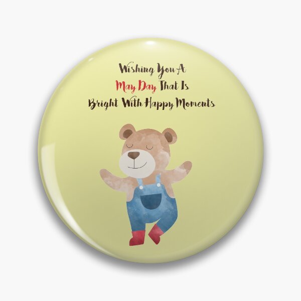 Item preview, Wishing you a May Day that is bright with Happy moments designed and sold by thewishdesigns.