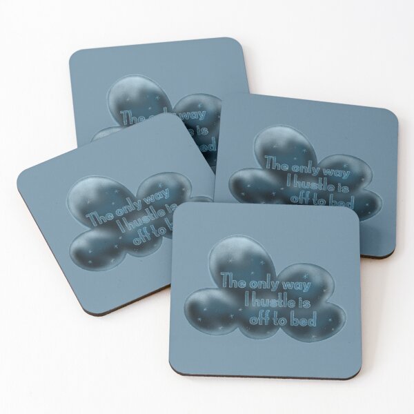 Item preview, Hustle Off to Bed designed and sold by NiceButton.