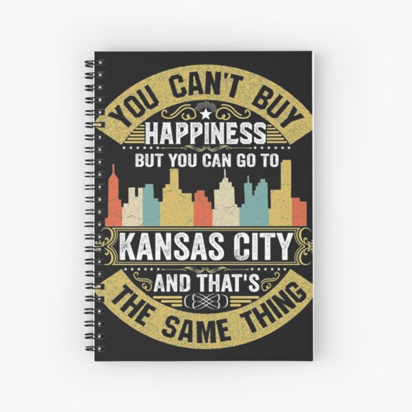 Kansas City-KC Football Spiral Notebook