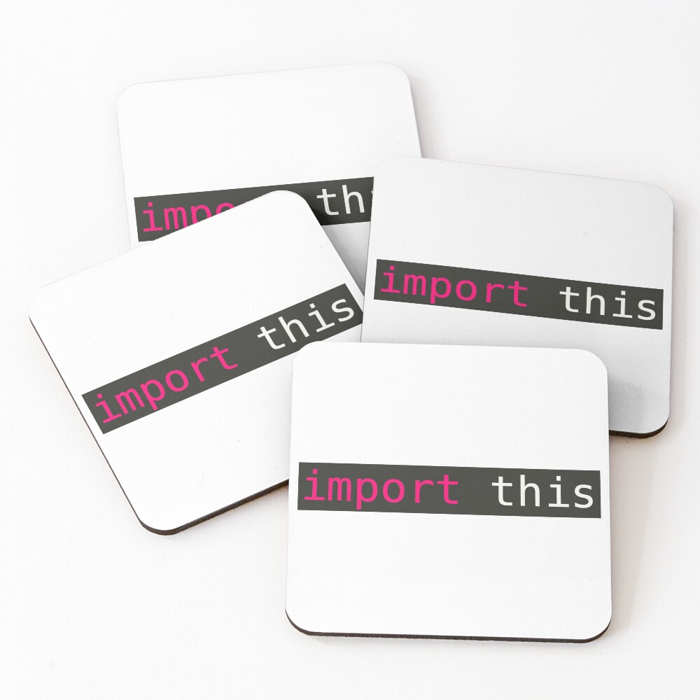 Item preview, Coasters (Set of 4) designed and sold by ienjoydogs.