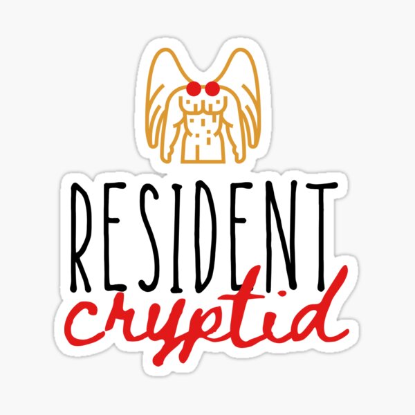 Resident Cryptid 2 Sticker