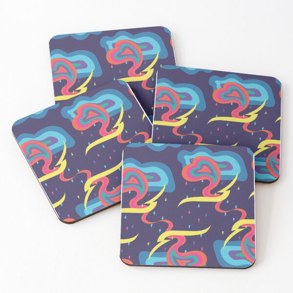 Item preview, Psychedelic Rainclouds Pattern designed and sold by Princel.